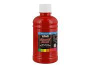 US Art Supply 8 Ounce Opaque Crimson Red Airbrush Paint