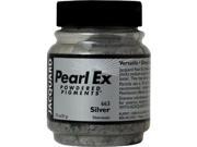 Jacquard Pearl Ex Color 663 SILVER Powdered Pigment Archival Quality .75 oz