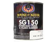 1 QUART INTERCOAT PEARL FLAKE KARRIER CLEAR House of Kolor Clear Basecoat SG150