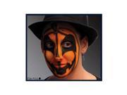 European Body Art PUMPKIN Airbrush Face Stencil Template Halloween