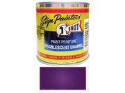 1 2 Pint 1 Shot PEARLESCENT PURPLE Paint Lettering Enamel Pinstriping Graphic