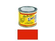 1 4 Pint 1 Shot FIRE RED Paint Lettering Enamel Pinstriping Graphic Art