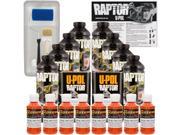 Raptor Safety Orange Urethane Spray On Truck Bed Liner Roller Tray Brush8 Liters