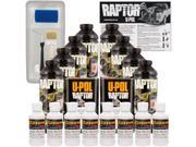 Raptor Bright White Urethane Spray On Truck Bed Liner Roller Tray Brush8 Liters