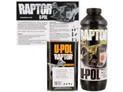 U POL Raptor Black Urethane Spray On Truck Bed Liner Texture Coating 1 Liter