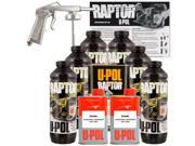 Raptor Tintable Urethane Spray On Truck Bed Liner Spray Gun 6 Liters