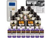 Raptor Bright Purple Urethane Spray On Truck Bed Liner Roller Tray Brush8 Liters