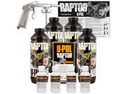Raptor GM White Urethane Spray On Truck Bed Liner Spray Gun 4 Liters
