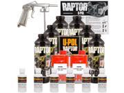 Raptor GM White Urethane Spray On Truck Bed Liner Spray Gun 6 Liters