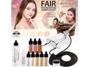Belloccio Professional Fair Shade AIRBRUSH COSMETIC MAKEUP SYSTEM Holiday Kit