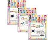US Art Supply® Jewelescent® 144 Pens 48 Color Gel Pen Set Professional Artist Quality Gel Ink Pens in Vibrant Colors