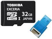 Toshiba UHS I 32GB microSD 32GB microSDHC micro SD 32G SDHC UHS Card Class 10 with USB 2.0 Reader