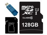 Major OEM 128GB microSDXC UHS I 70MB s Class 10 128G microSD micro SD SDXC Flash Memory C10 Card fit Samsung Galaxy S5 SONY Z2 with USB 3.0 Card Reader