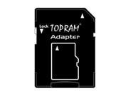 TOPRAM micro TF microSD microSDHC microSDXC to SD Adapter support Samsung Kingston SanDisk up to 128GB Capacity