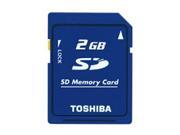 Toshiba 2GB SD 2G 2 GB Secure Digital Flash Memory Card Bulk Pack