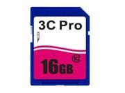 3C Pro 16GB SD 16GB SDHC Card Class 10 Extreme Speed for Camera