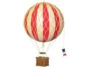 Authentic Models Travels Light Hot Air Balloon Model in True Red