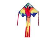 Large Easy Flyer Kite Macaw 46 X 90 with 300 Ft 30lb Test Kite String and Winder
