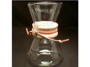 Chemex Classic Series Glass Coffeemaker 3 Cup Capacity
