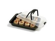 Norpro 13 Inch Nonstick Baking Pans With Locking Cover
