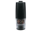 Trudeau One Hand Battery Operated Pepper Mill Black