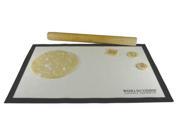 World Cuisine Nonstick 25.37 by 17 1 2 Inch Pastry Mat