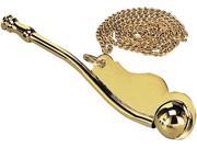 Brass Gold Boatmans Whistle