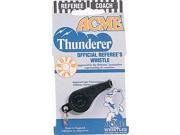 Black Acme Thunderer Official Referee Whistle