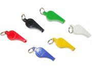 Assorted Colorful Plastic Whistles 12 Per Box