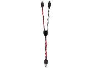 T spec V12RCA y2 1 Male To 2 FeMale Y Cable