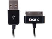 Charge and Sync 3 Foot Cable For iPad iPhone and iPod Black