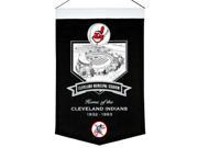 Cleveland Indians Official Wool Stadium Fan Banner by Winning Streak