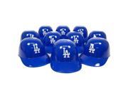 Los Angeles Dodgers Official MLB 8oz Mini Baseball Helmet Ice Cream Snack Bowls 10 by Rawlings