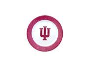 Indiana Hoosiers Official NCAA 4 Piece Dinner Plate Set by Duck House 274195