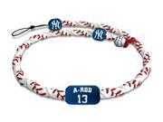 New York Yankees MLB Alex Rodriguez Frozen Rope Necklace Gamewear 046238