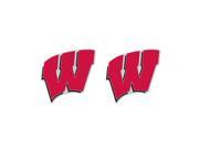 Wisconsin Badgers Official NCAA 3 4 Earrings by Wincraft