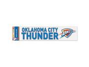 Oklahoma City Thunder Official 4 x17 Die Cut Decal by Wincraft 42558014