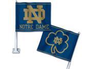 Notre Dame Fighting Irish Official NCAA 14 Car Flag by Wincraft