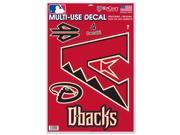 Arizona Diamondbacks Official MLB Window Cling Decal by Wincraft