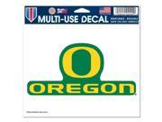 Oregon Ducks Official NCAA 4.5 x6 Car Window Cling Decal by Wincraft