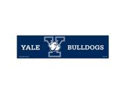 Yale Bulldogs Official NCAA 12 x3 Bumper Sticker by Wincraft