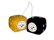 FREMONT DIE Inc Pittsburgh Steelers Fuzzy Dice Fuzzy Dice