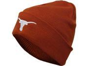 Texas Longhorns Official NCAA Simple Cuffed Knit Beanie Hat by Top of the World 423623