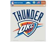 Oklahoma City Thunder Official NBA 8 x8 Die Cut Car Decal by Wincraft