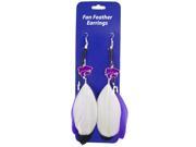 Kansas State Wildcats Official NCAA Feather Earrings by Little Earth 154530
