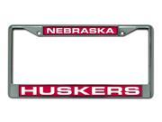 Nebraska Cornhuskers Official NCAA License Plate Frame by Rico Industries