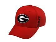 Georgia Bulldogs Top of the World Red Booster Memory Flexfit Golf Hat Cap M L