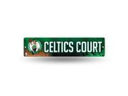 Boston Celtics Court Plastic Street Sign