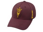 Arizona State Sun Devils Official NCAA Booster Plus Embroidered Hat Cap by Top of the World