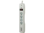 Ge 14090 4 outlet Surge Protector With 2 Usb Charging Ports